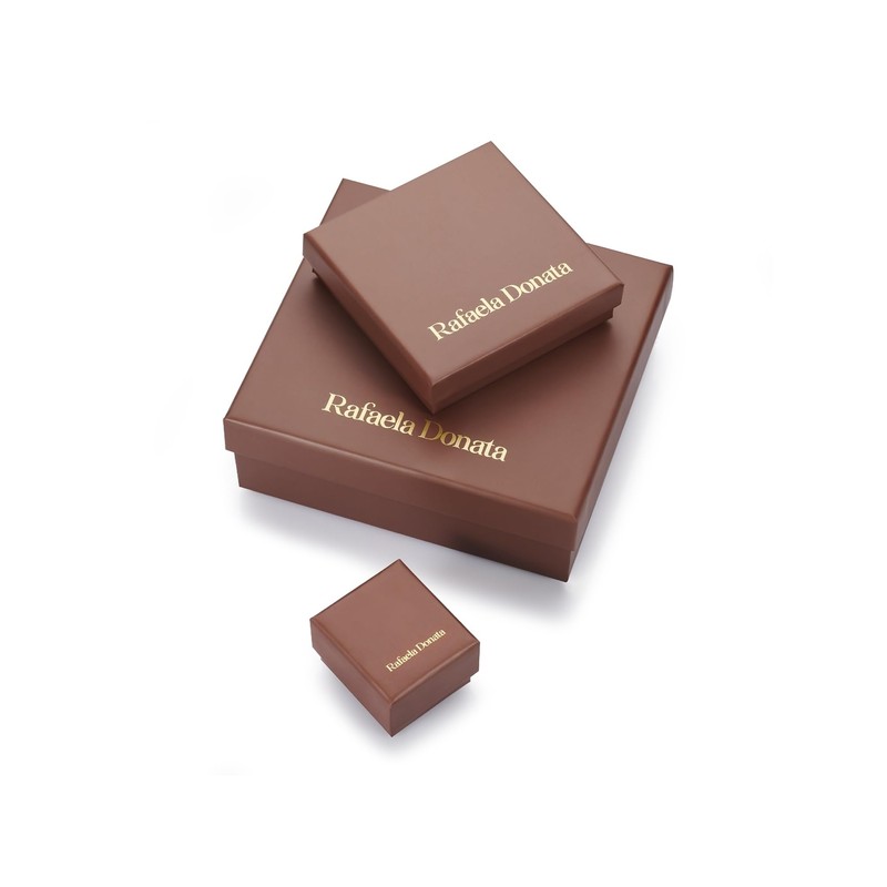 Rafaela Donata Women's Necklace Sterling Silver Rose Gold-Plated Zirconia White