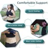Wonder Care Polyester Umbilical White Hernia Belt Support Brace With