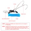 Diving Hook Stainless Steel Reef Double Hook with Spiral Coil