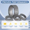 50Pcs GUOFIS 1Inch PEX Copper Ring,Pro Pex Crimp Copper Rings