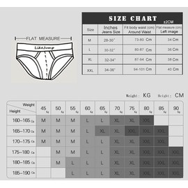 LikeJump Men Low Rise Swim Briefs Swimsuits Board Surf Shorts Trunks Swimsuits Bikini Bottom