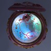 LED Music Box Figurine Rotation Exquisite Music Box Home Decoration