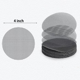 Sylken Alfombra de malla con agujero para maceta (200, circular 4 x 4 pulgadas)