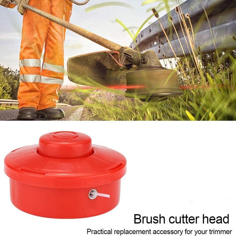 Universal Trimmer Head,Weed Eater Head,Replacement Petrol Trimmer High Strength Nylon