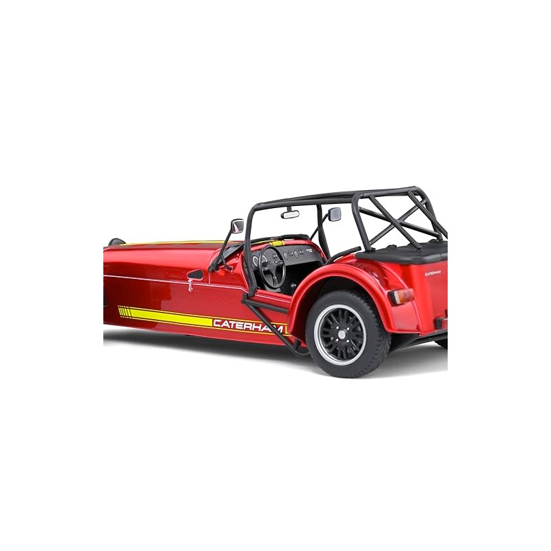 Solido Caterham Seven Model Vehicle 1:18 Red/Yellow