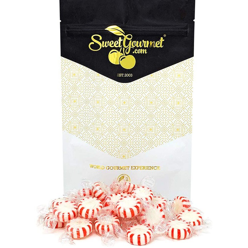 SweetGourmet Peppermint Starlight Arcor Hard Candy Bulk Twist Wrap Mints
