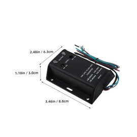 Mobestech Car Audio Converter RCA Line Adapter High to Low Level Converter for Car Audio Systems Vehicle Amplifiers Speaker Adapter