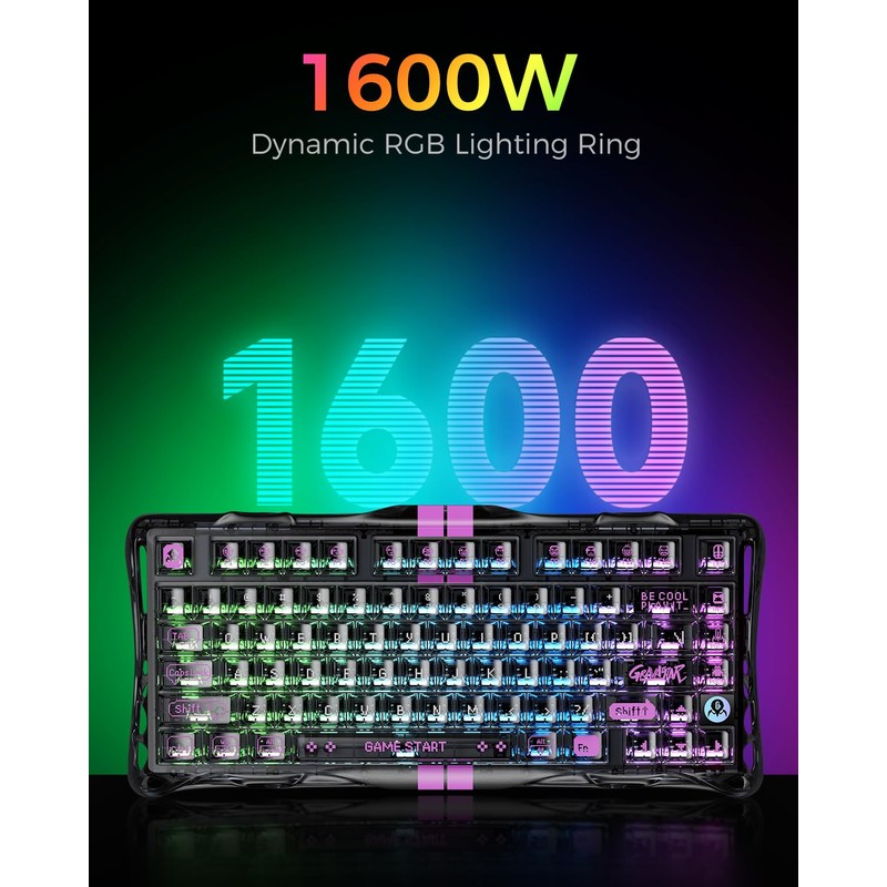 GravaStar Mercury V75 Lite Hall Effect Magnetic Gaming Keyboard –