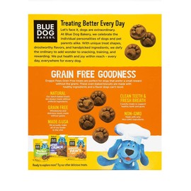 Blue Dog Bakery 1 Blue Dog Bakery Natural Dog Treats, Doggie Paws, Maple Bacon Flavor, 16.2oz