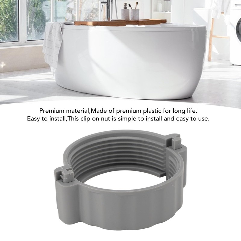 Hot Tub Split Nut, Pump Union Split Nut Plastic Easy