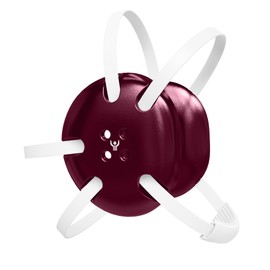 Great Call Athletics | Wrestling Classic Headgear Earguard | Adult Grappling Head Gear | Adjustable Ear Guards White Straps (Maroon w/ White Straps)
