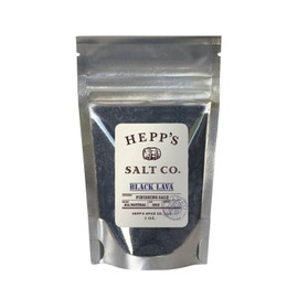 Hepp's Salt Co, Black Lava Salt, 3. oz