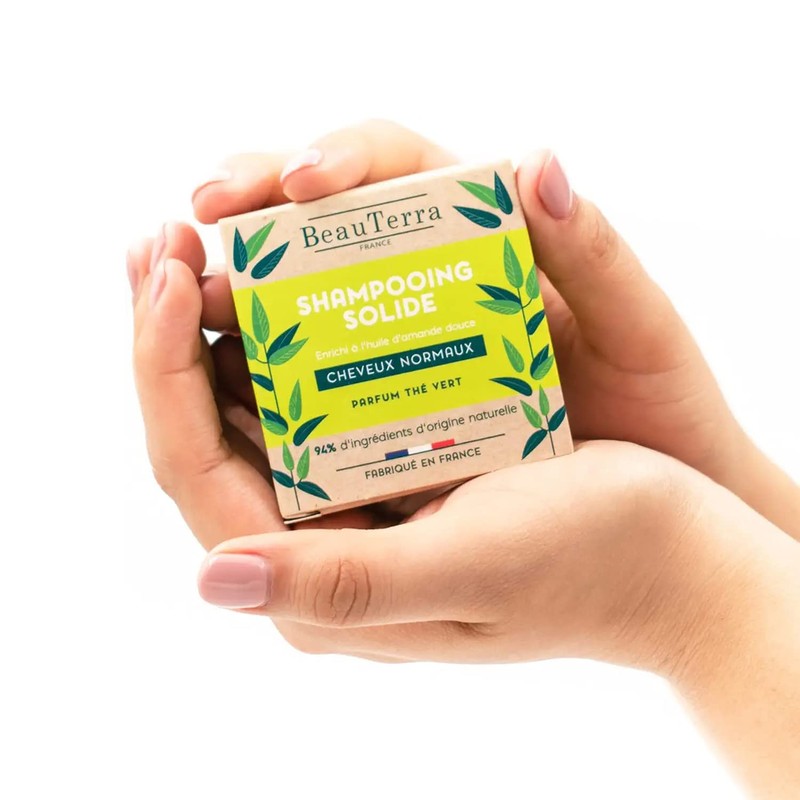 Solid champú té verde 75 g