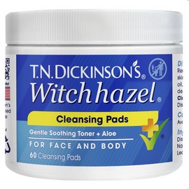 T.N. Dickinson's Witch Hazel Cleansing Pads 60 Pads