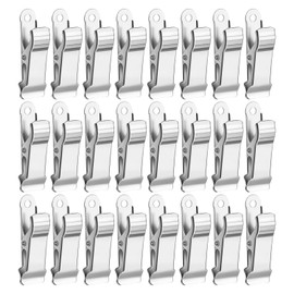 24 Metal Clips Photo Clips Mini Curtain Clips Clothes Clips Multifunctional Metal Clips