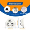 TRVL FIELDER Self Adhesive Caster Wheels, Appliance Slider Appliance Rollers