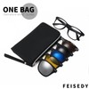 FEISEDY Magnetic Clip on Sunglasses TR90 Frame TAC 5pcs Replacement