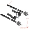 A-Premium Set of 4, Front Inner & Outer Tie Rod