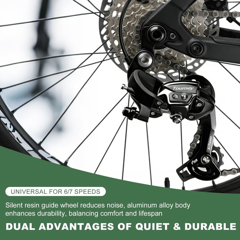VERKSTAD Bike Rear Derailleur Tourney RD-TY300 6/7 Speed Derailleur Direct