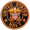 United States Navy 100% Embroidered Patch 3" Round