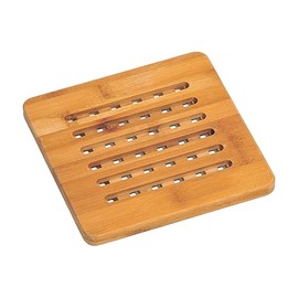 Kesper Trivet 19x19cm of Bamboo, Brown, 19 x 19 x 5 cm