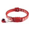 Tafeiya 2x Safety Cat Collars Quick Release with Bell,Adjustable 20-32cm