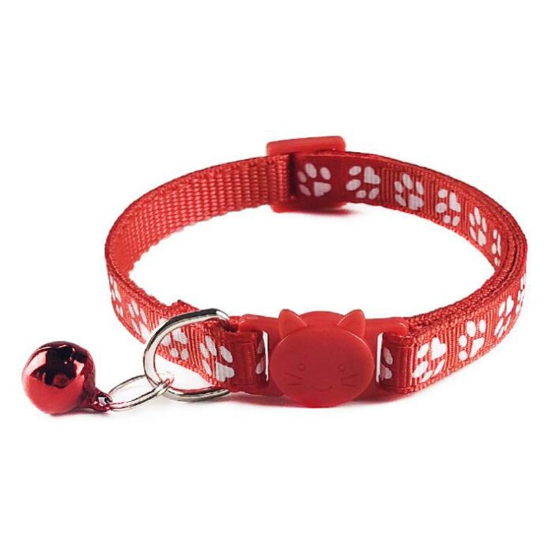 Tafeiya 2x Safety Cat Collars Quick Release with Bell,Adjustable 20-32cm
