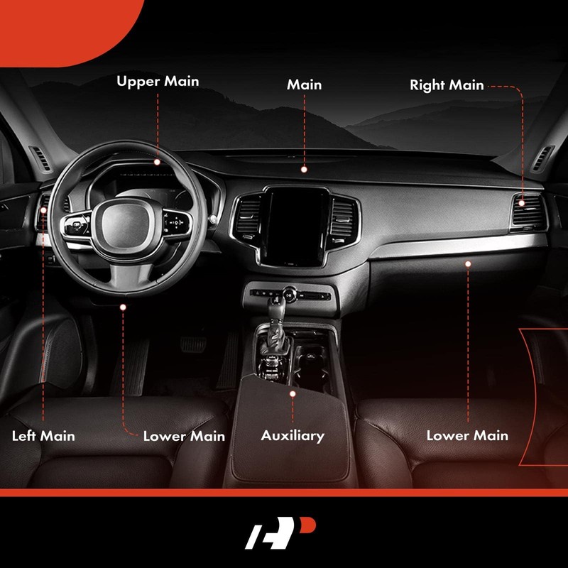 A-Premium HVAC Heater Blend Door Actuator Replacement for Hyundai Tiburon