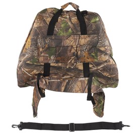 Canvas Composite Pulley Bow Bag Outdoor Archery Hiking Backpack Triangle Bow and Arrow Bag Shoulder Carrying Dual User Camouflage