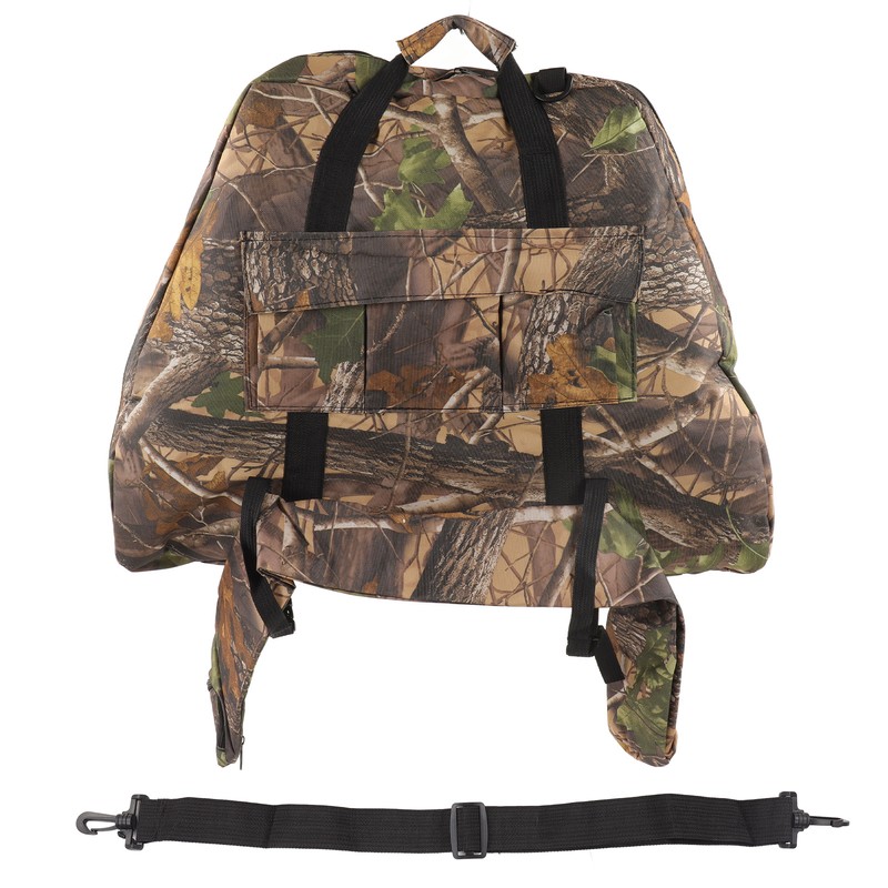 Canvas Composite Pulley Bow Bag Outdoor Archery Hiking Backpack Triangle