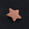 BRONZE effect Star Pin Badge | 100 Pieces | (13mm)