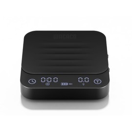 WACACO Exagram Pro Küchenwaage Digital mit Timer, Super-Mini-Küchenwaage, Drei Modi Espresso Waage Wiederaufladbar, Schwarz