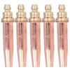 5PCS Cutting Tips Split Isobaric Propane Gas Welding Nozzles Machine