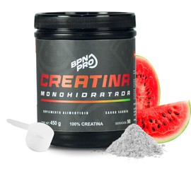 Creatina Monohidratada 450g 100% Pura Sabor Sandía | Optimización de Rendimiento sin Aditivos | Pre Entreno para Deportistas y Fitness | Suplementos Gym Sin Gluten ni Conservantes | Pre Workout BPN PRO