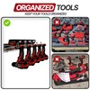 PERCH Tool Holder Rack for Milwaukee M18 18v | Securely
