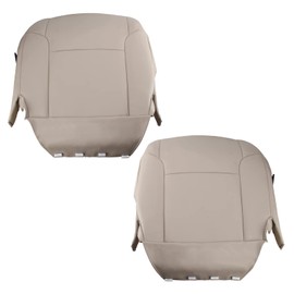 AUTOKAY Driver & Passenger Seat Cover Fits for Toyota 4Runner Limited 2003-2009-Tan