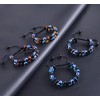 YOTHIWAD Evil Eye Beads Bracelet for Women Men Tiger Eye