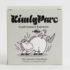 KimlyParc Craft Instant Espresso 100% Specialty Beans Medium Dark Roast Enjoy Hot or Cold 10 Servings | Instant Coffee