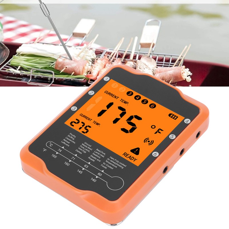 Food Thermometer Smart Wireless Remote Digital Thermometer Cooking Supplies for