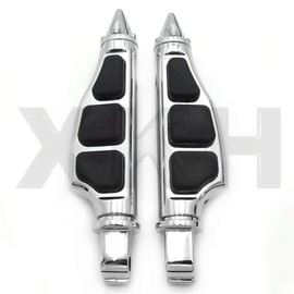 XKMT-Stiletto spike Footpegs Compatible With Passenger Hard-Ball & Boardwalk Models (Rear) chrome [B07PW1ZTXF]