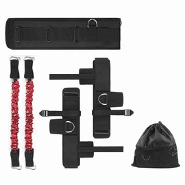 Vertical Jump Trainer Leg Strength Resistance Bands Set for Basketball Football Training