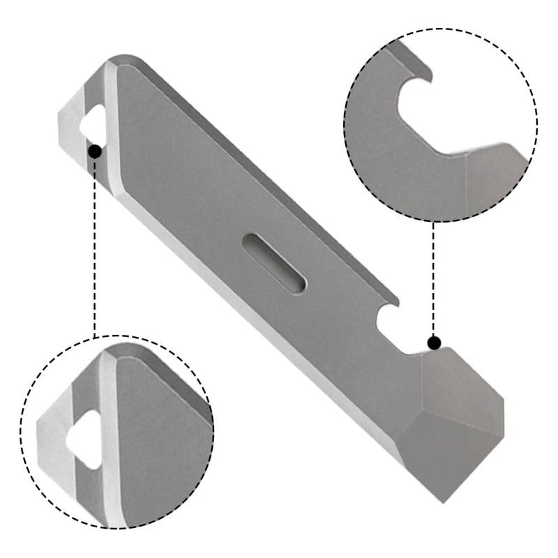 Pry Bar Titanium EDC Pry Bar Pry Bar with Bottle