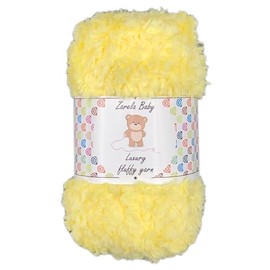 Zarela Baby Luxury Fluffy Yarn Wool 50g (05 Yellow)