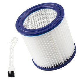 9032933 Ash Vacuum HEPA Cartridge Filter Fits for Shop Vac Filters, Shop Vac Accessories for Ash Vacuum Filter, Replacement Part for Hepa Filter, Comes with Brush