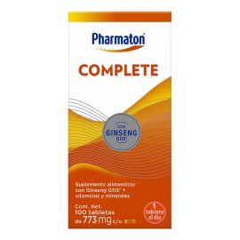 Multivitamínico Ginseng G115 Complete 100 Cápsulas 77.3g Pharmaton Sin Sabor