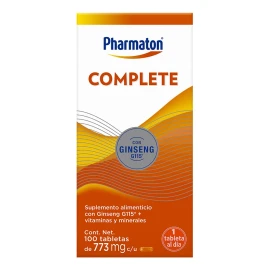 Multivitamínico Ginseng G115 Complete 100 Cápsulas 77.3g Pharmaton Sin Sabor