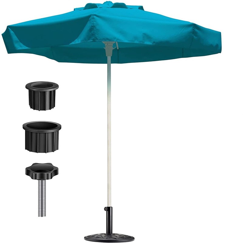 Frypay Reducing Rings for Umbrella Stand Adapter Parasol Tube Reducing