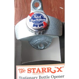 Starr X Bottle Opener with Pabst Blue Ribbon Cap