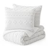 Oli Anderson White King Comforter Set Tufted Bedding Sets King