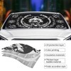 Skull Aesthetic Skeleton Trippy Goth Moth Snake Moon Stars Windshield
